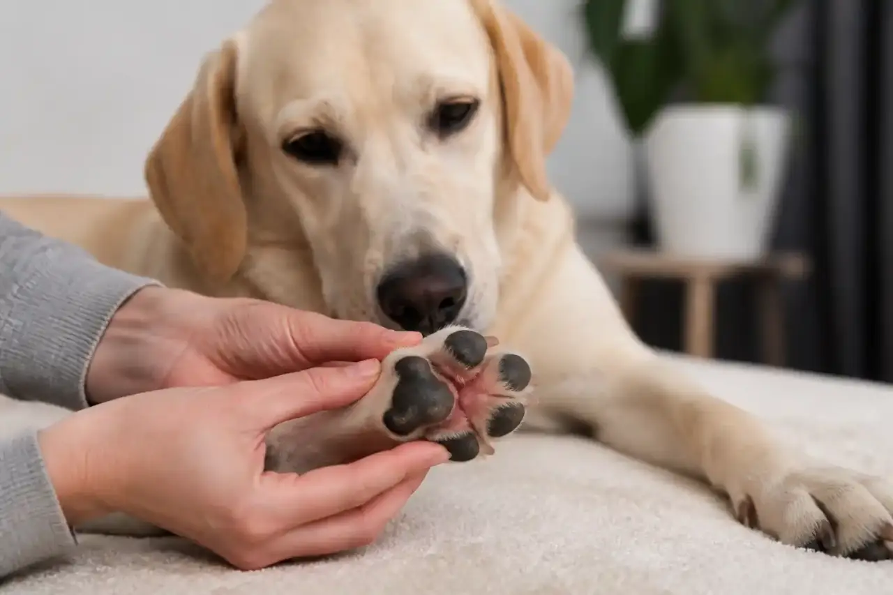Infection du coussinet chez le chien : quand agir à la maison et quand consulter ?